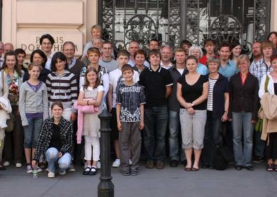 Gruppenbild: Fahrt nach Wien (11.-14.06.2009)