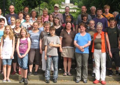 Gruppenbild: Fahrt nach Brandenburg (03.-06.06.2010)