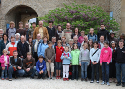 Gruppenbild: Fahrt nach Dreisbach (21.-25.05.2008)