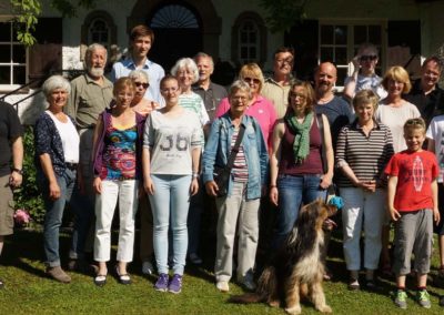 Gruppenbild: Fahrt nach Brannenburg (04.-07.06.2015)