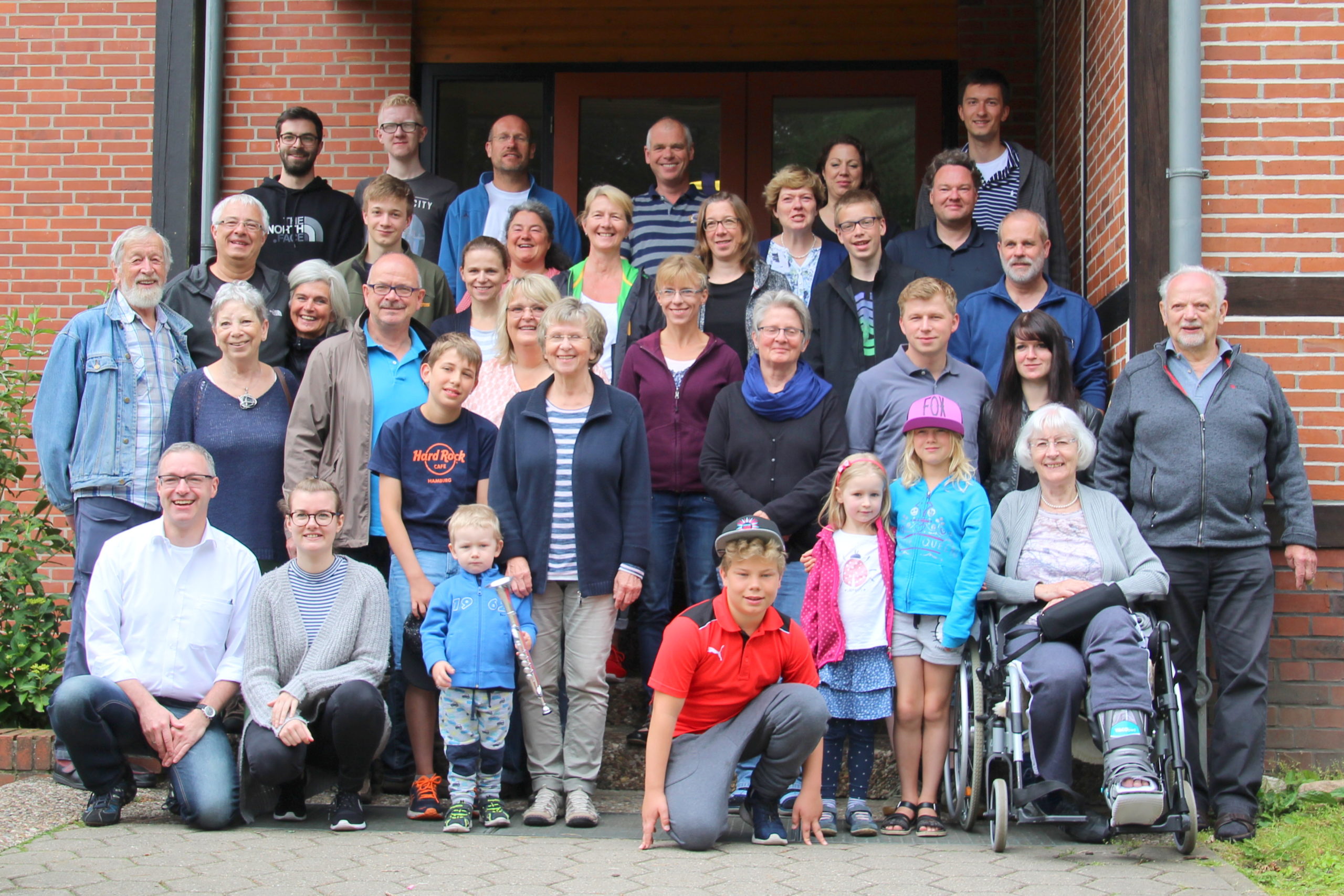 Gruppenbild: Jahresfahrt nach Hamburg (15.-18.06.2017)